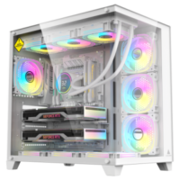 PlayStrome Gaming PC Core i7-14700K, RTX 4070 12GB, Z790 DDR5, 64GB 6000MHz RAM, 2TB SSD, D850W PSU, RGB 360mm Liquid Cooler